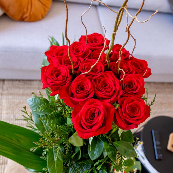 Rosas rojas para mamá