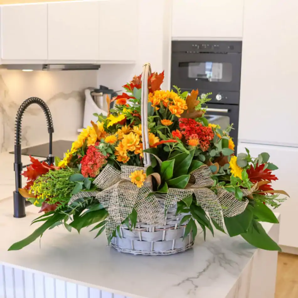 Cesta otoñal deluxe