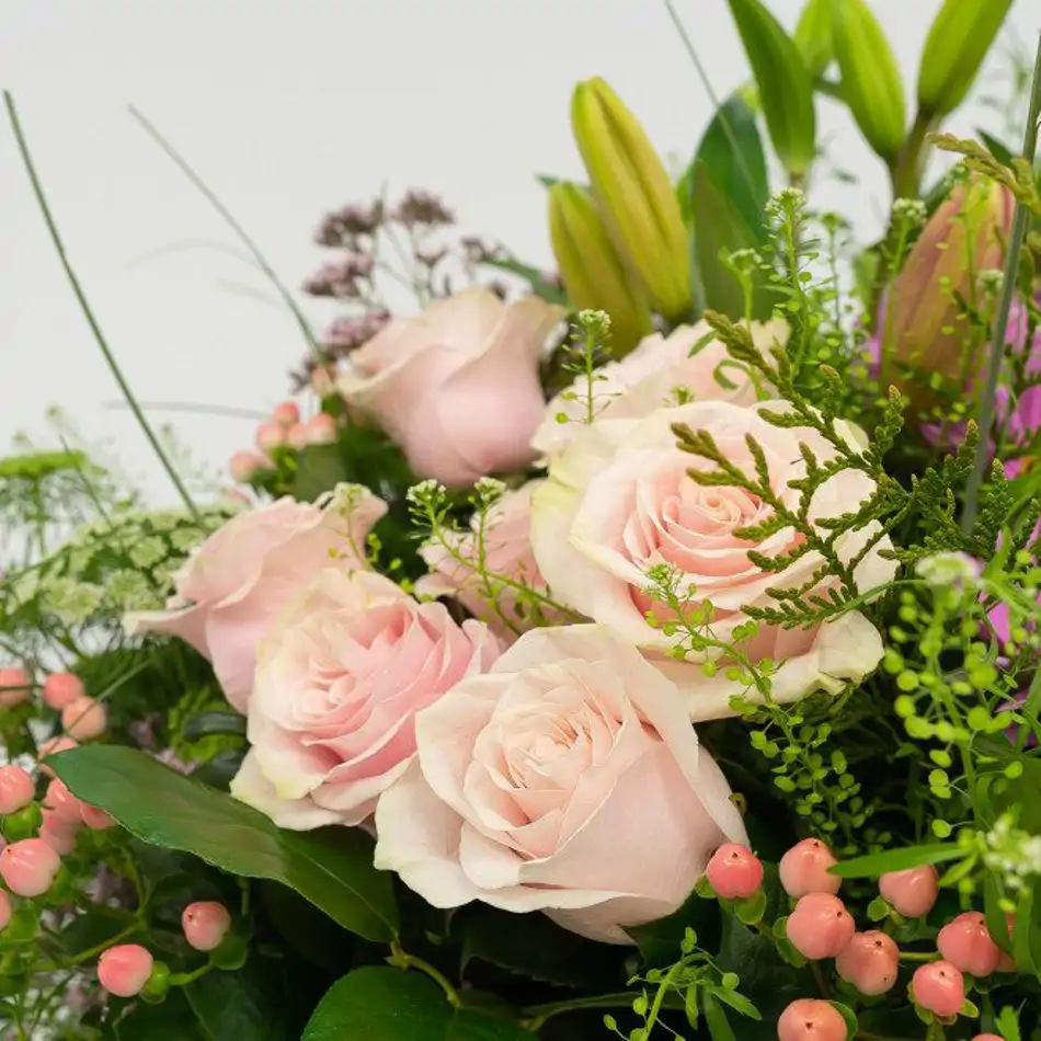 Gerro de flor segons temporada a grups