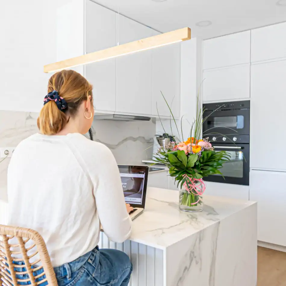 Minijarrón de ranúnculos