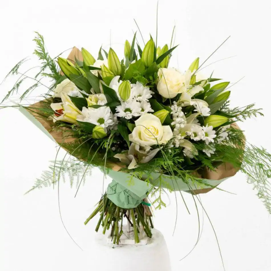 Ram de lilium, margarida i roses