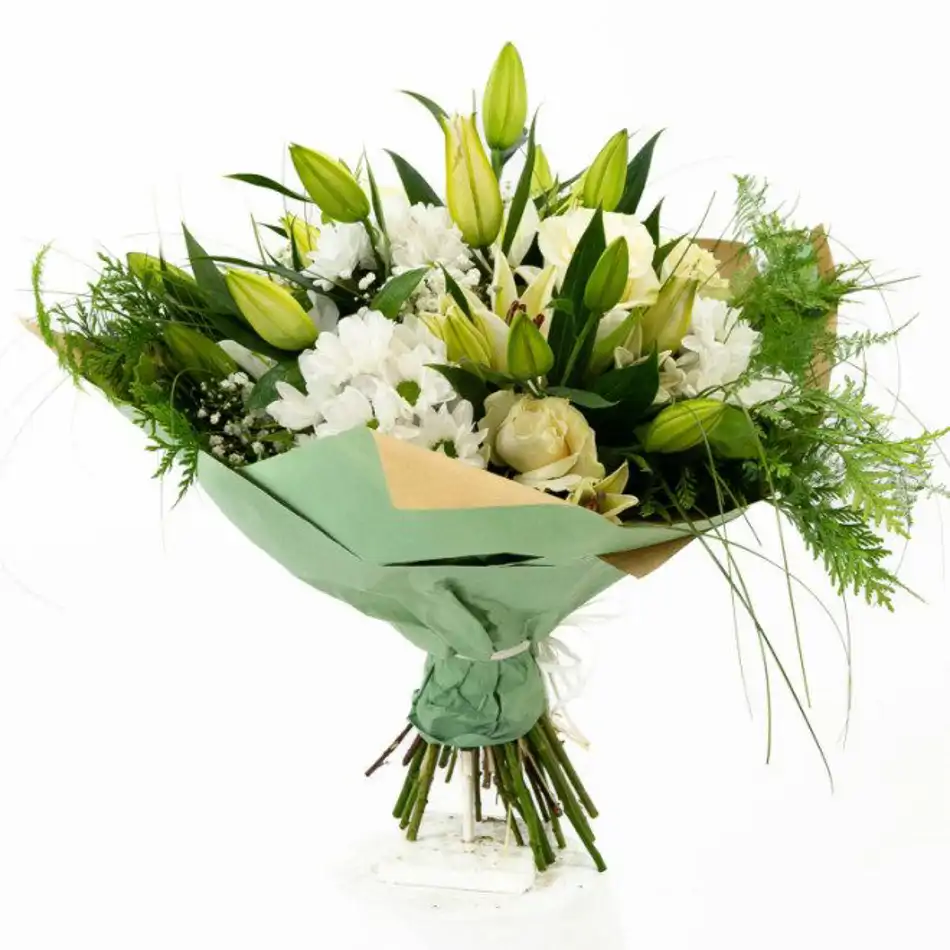 Ram de lilium, margarida i roses