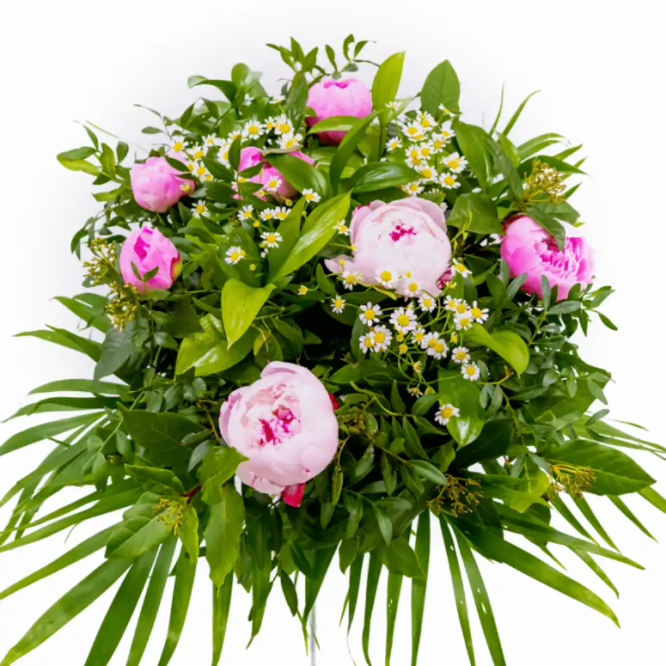 Ramo de peonias