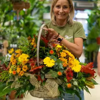 Comprar Cesta otoñal deluxe en Barcelona