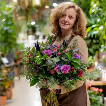 Comprar Ramo de rosas, alstromelia y lavanda en Barcelona